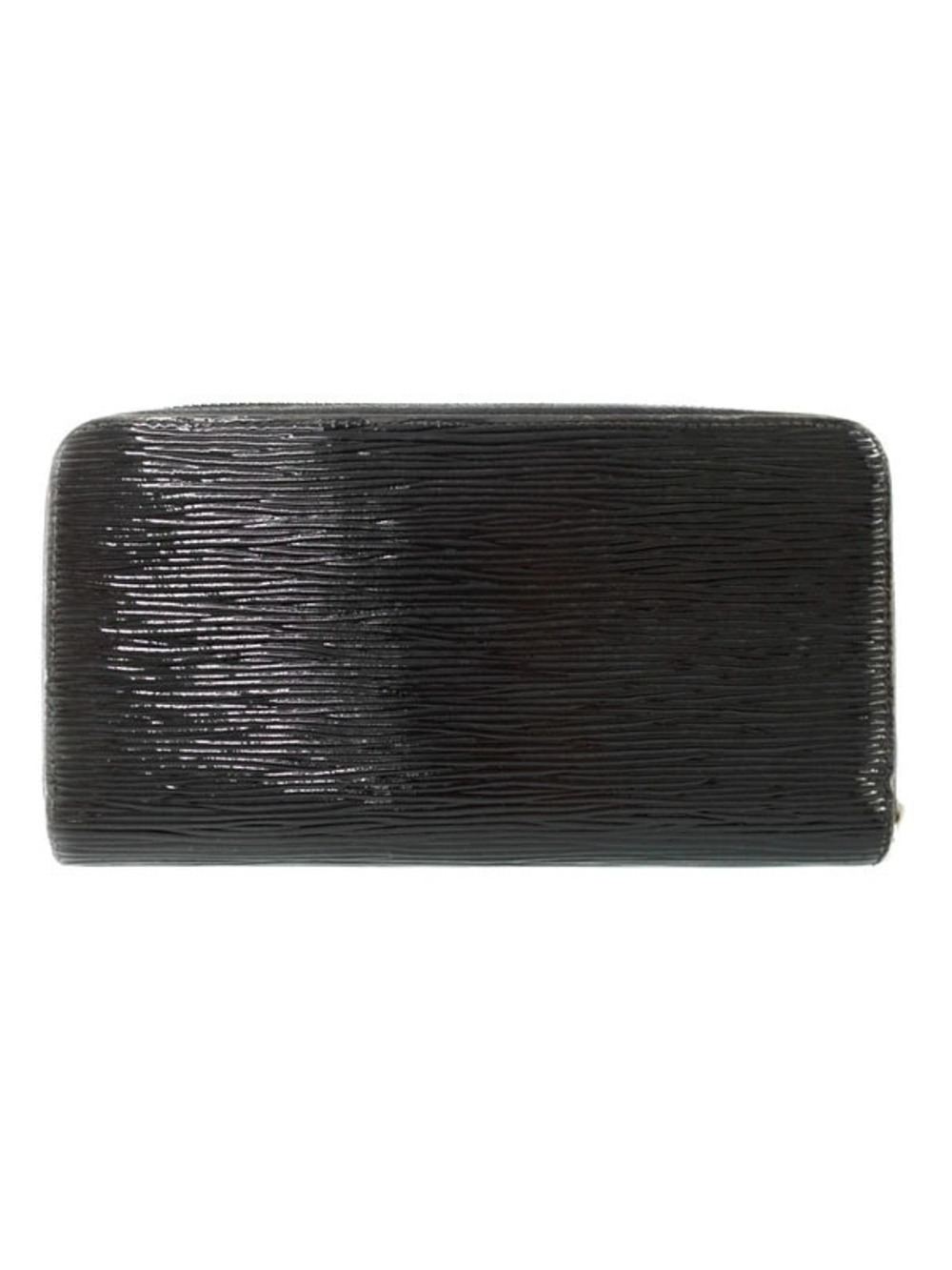 Louis Vuitton Zipper Zippy Wallet Round Long Epi Black